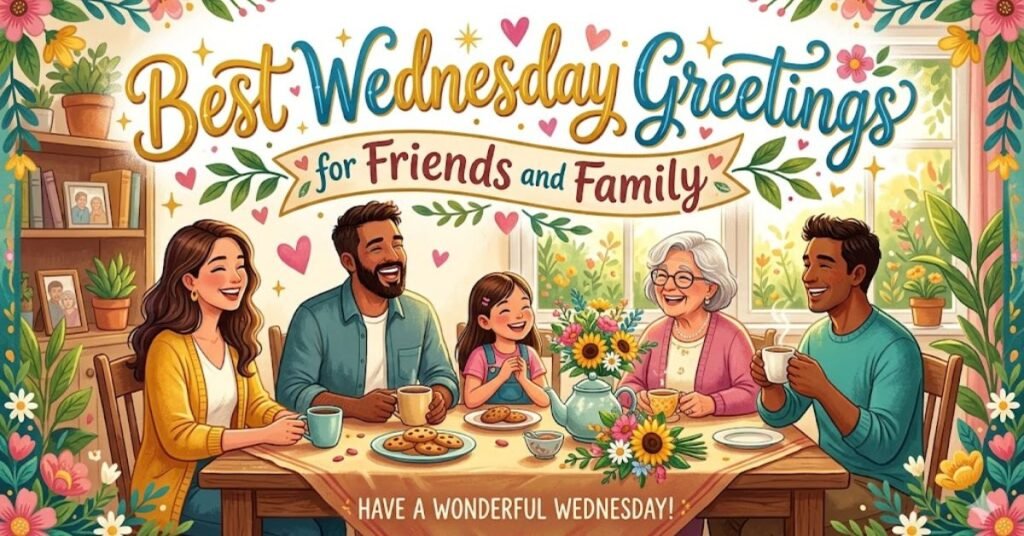 Best Wednesday Greetings for Friends and Family