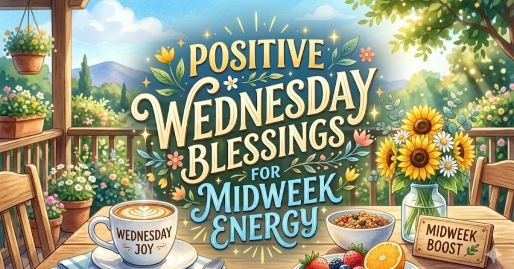 Positive Wednesday Blessings for Midweek Energy
