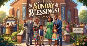 african american sunday blessings gif