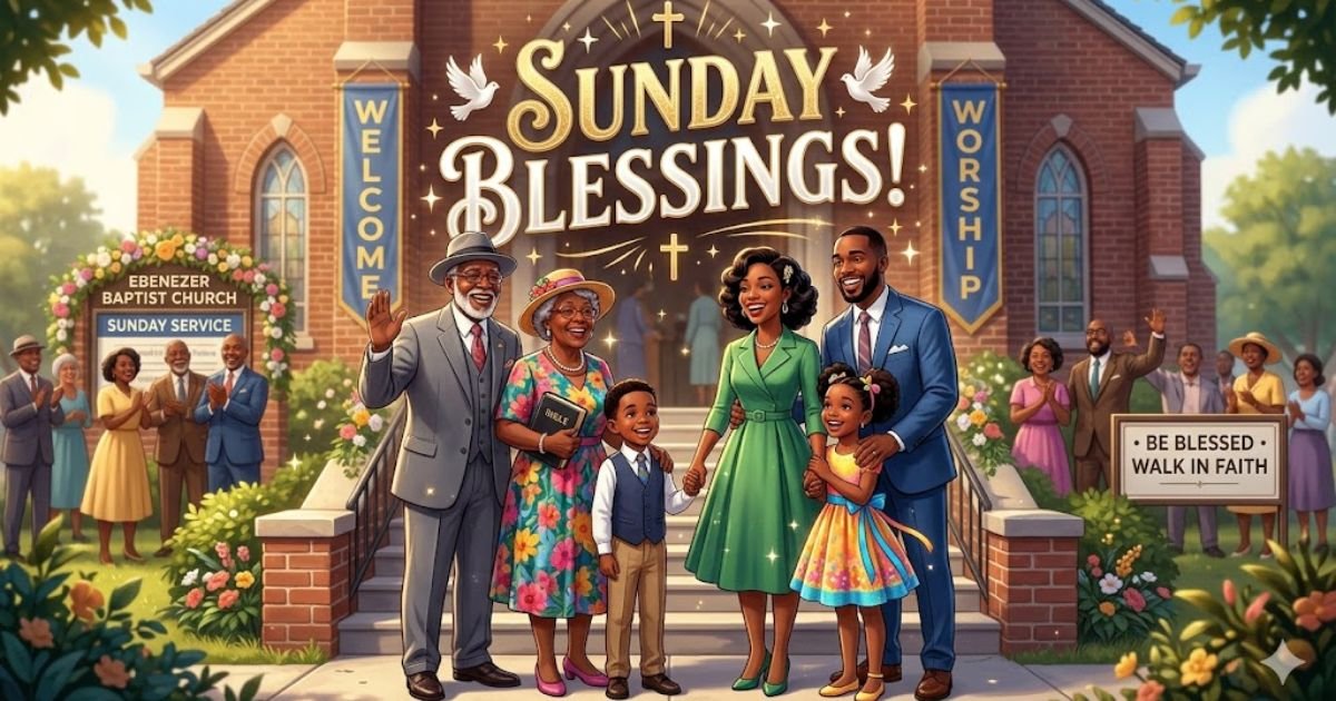 african american sunday blessings gif