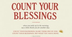count your blessings lyrics