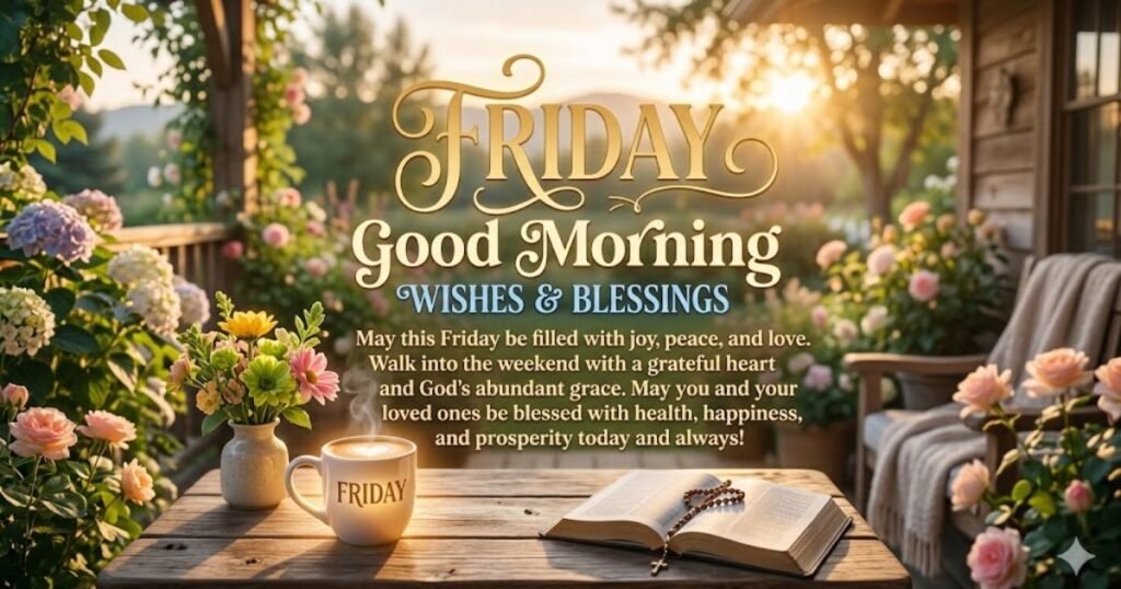 Friday Good Morning Wishes and Blessings