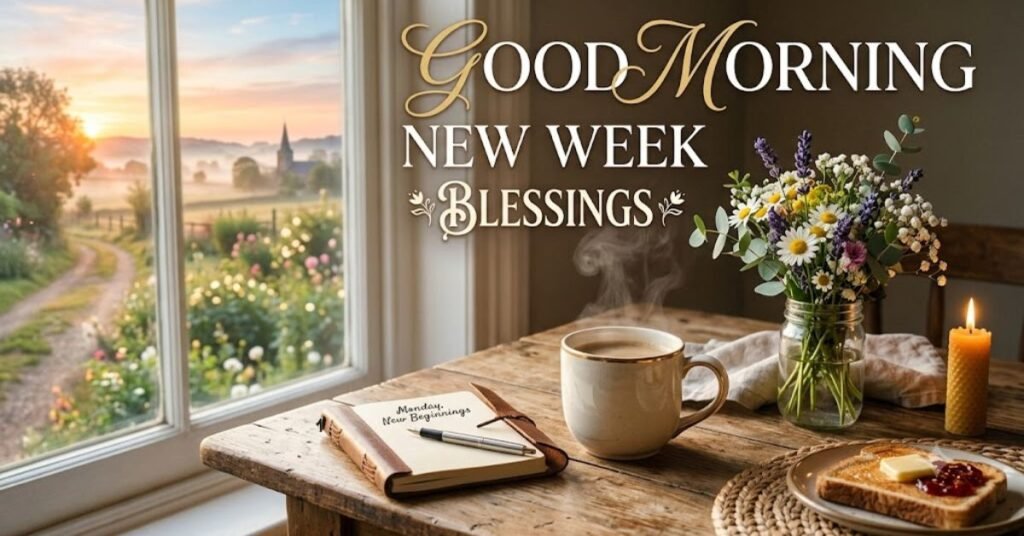 Good Morning New Week Blessings