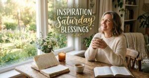inspiration saturday blessings