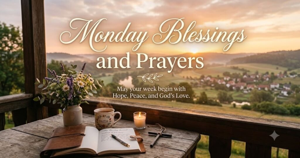 Monday Blessings and Prayers