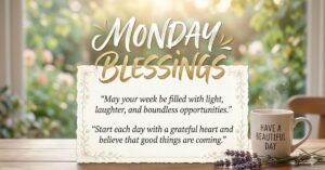 monday blessings quotes