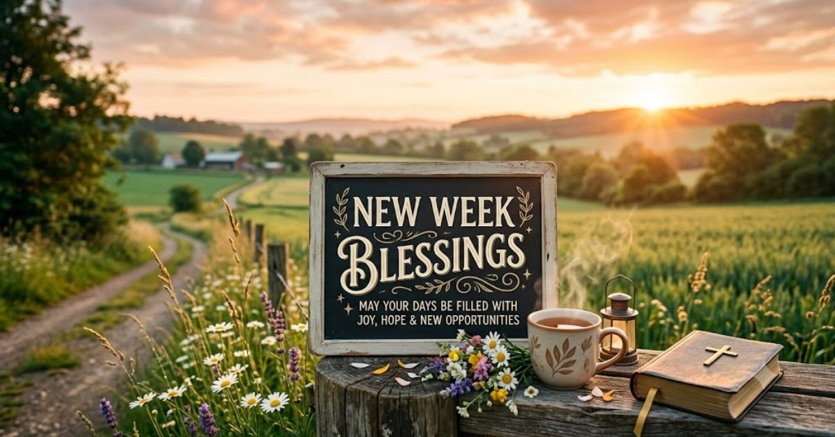new week blessings