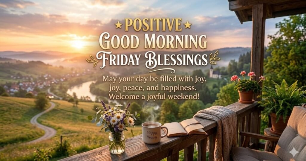 Positive Good Morning Friday Blessings