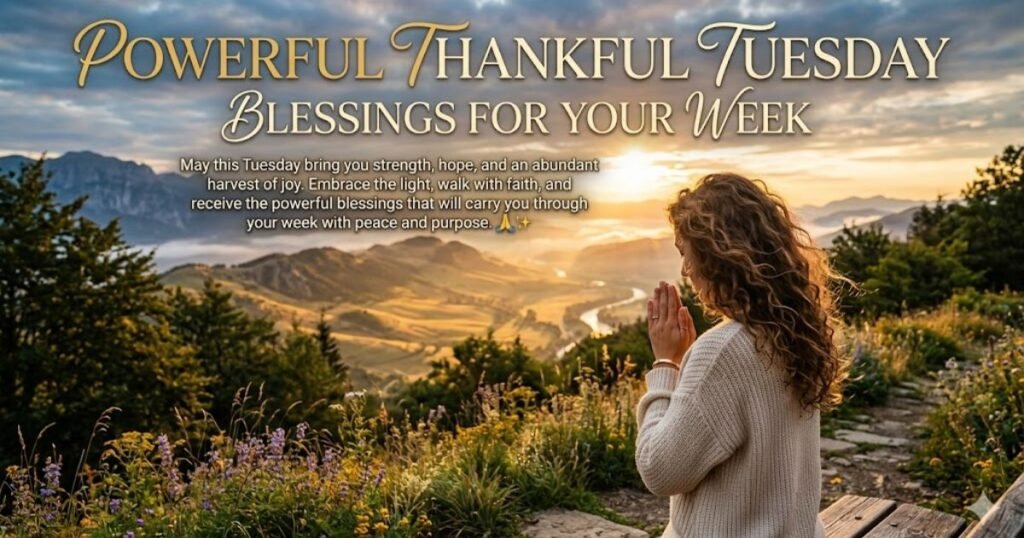 Powerful Thankful Tuesday Blessings For Your Week