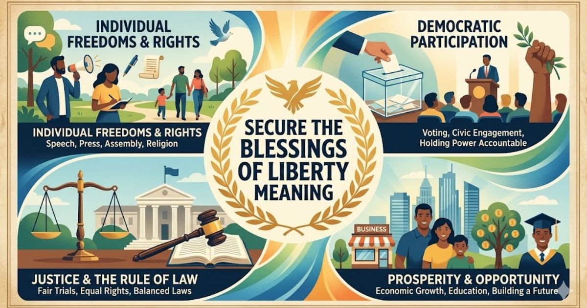 secure the blessings of liberty meaning