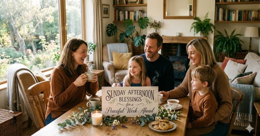 Sunday Afternoon Blessings for a Peaceful Week Ahead