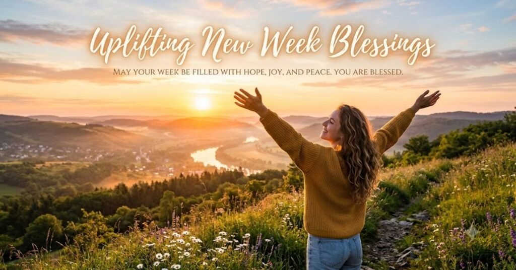 Uplifting New Week Blessings