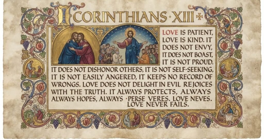 1 Corinthians 13:4–8