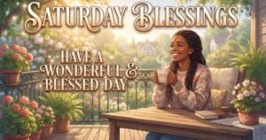 african american saturday blessings gif