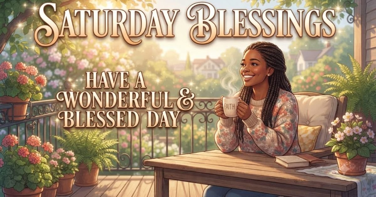 african american saturday blessings gif
