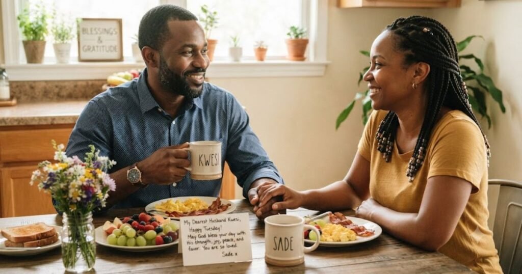 African American Tuesday Blessings for Husband