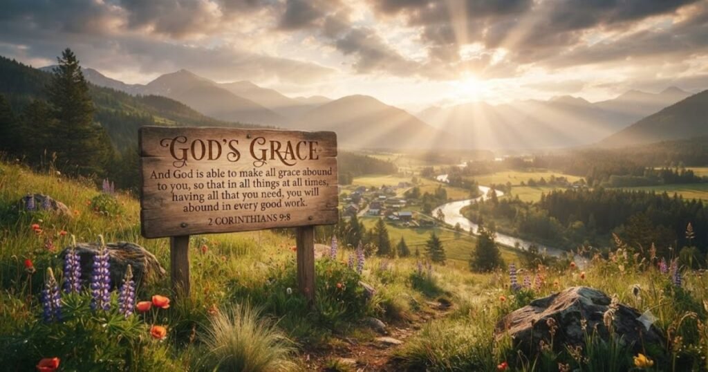  God's Grace. 2 Corinthians 9:8