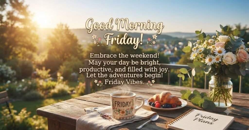 Good Morning Friday Images and Quotes