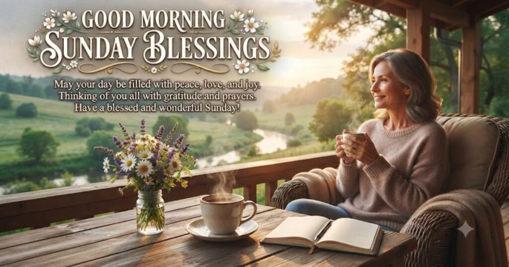 Good Morning Sunday Blessings for Family and Friends