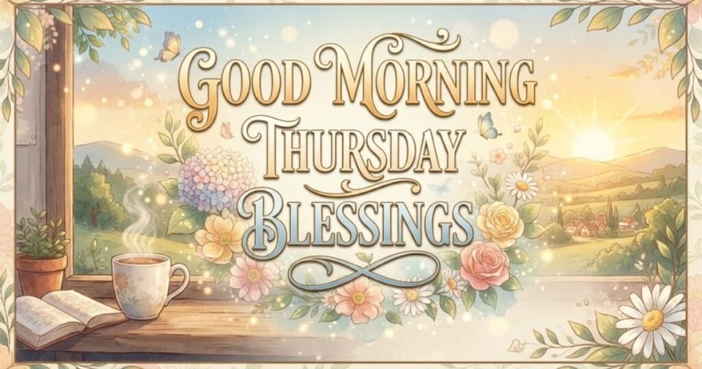 Good Morning Thursday Blessings GIFs and Images