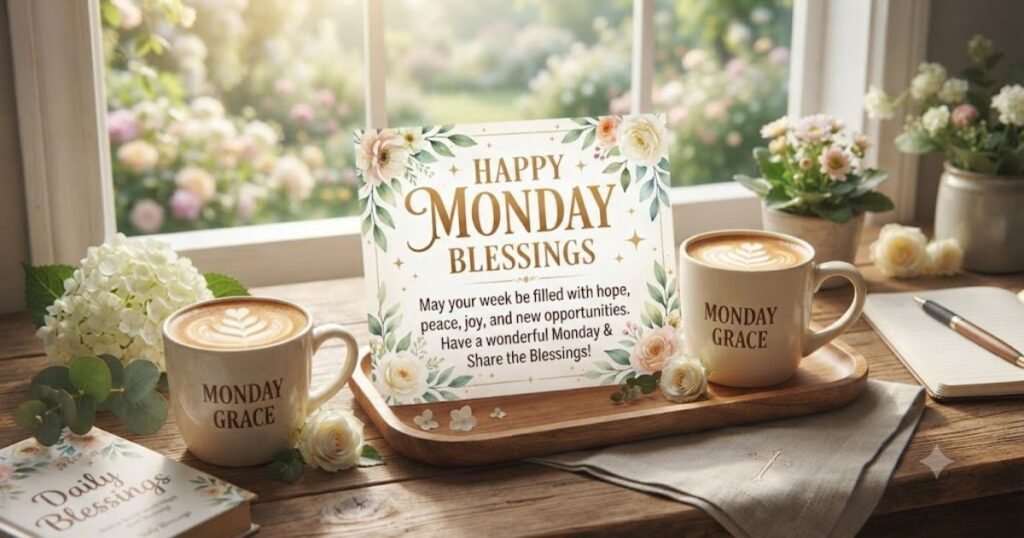 Happy Monday Blessings and Messages to Share