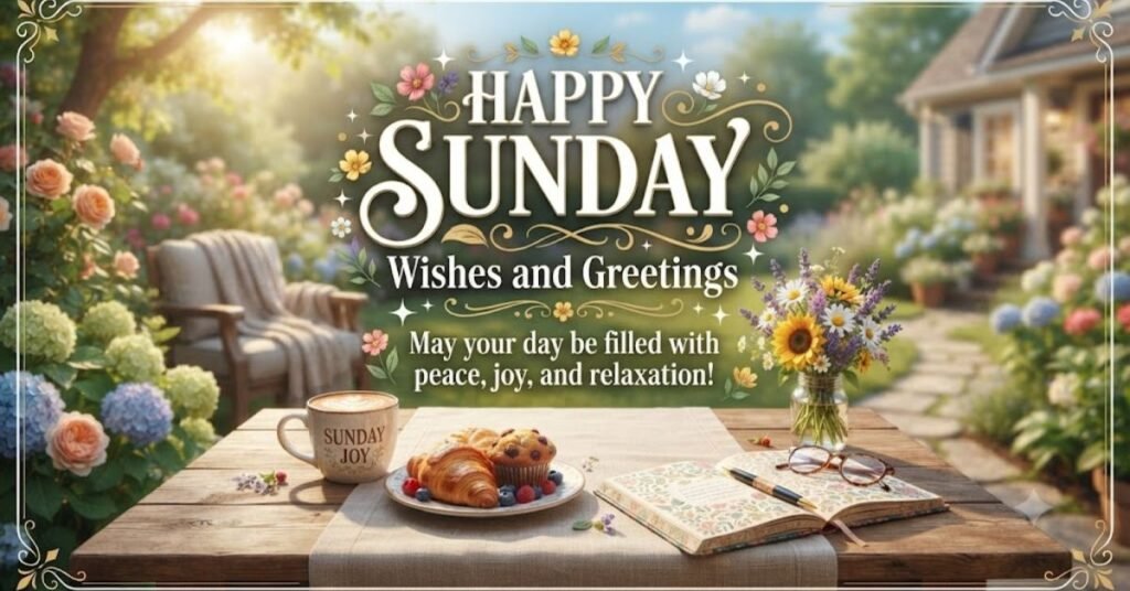 Happy Sunday Wishes and Greetings