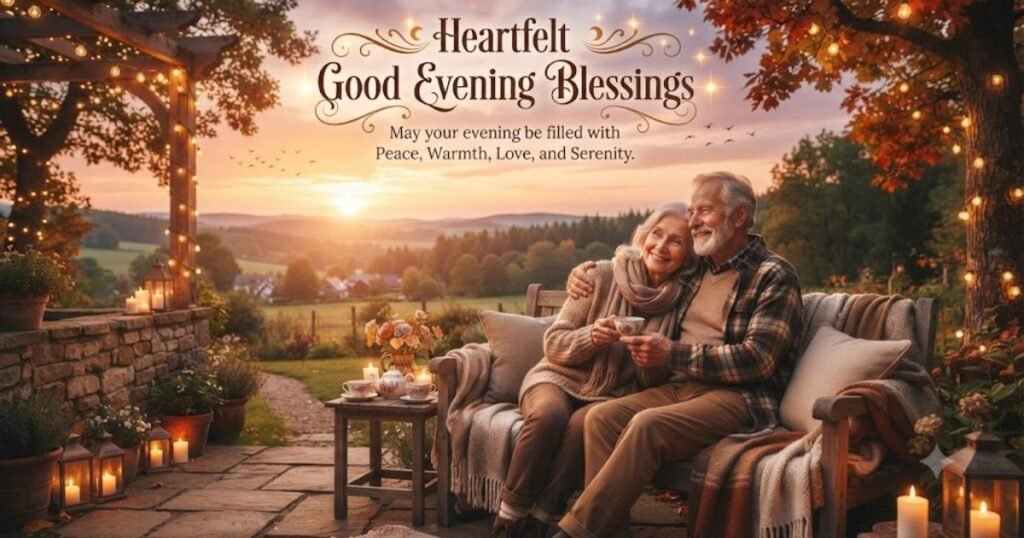 Heartfelt Good Evening Blessings