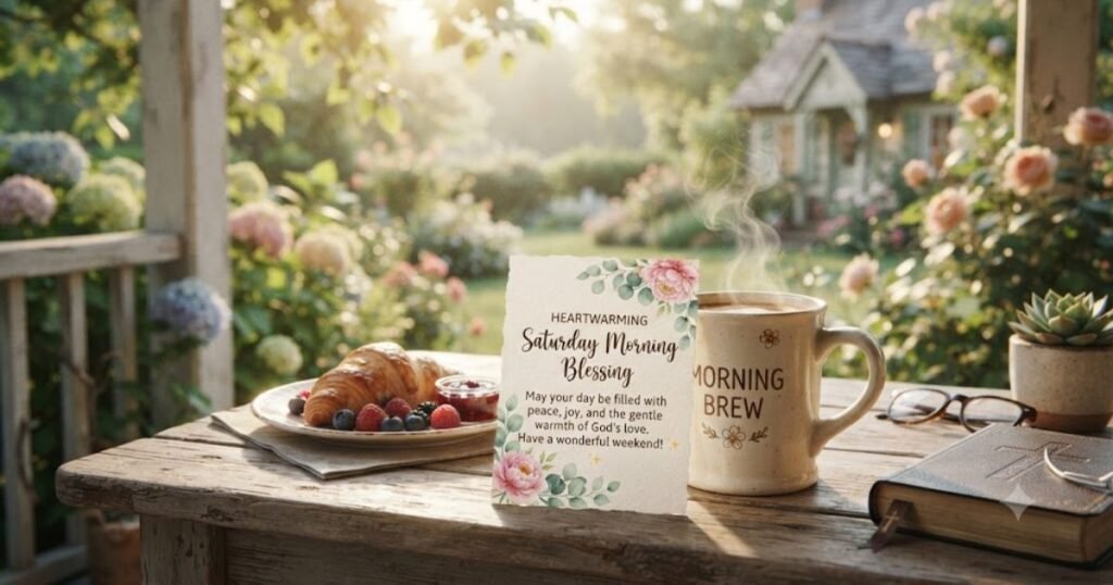 Heartwarming Saturday Morning Blessing Messages