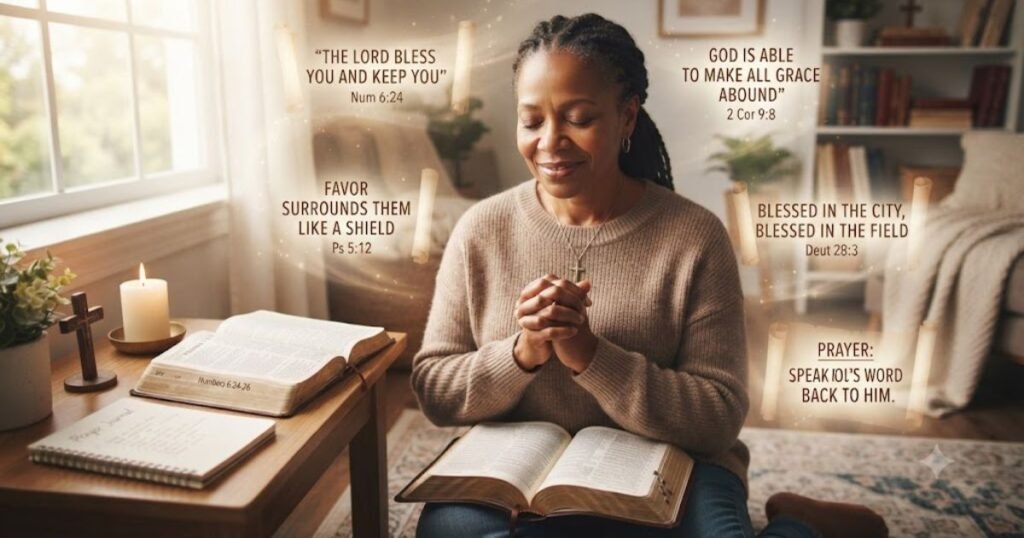 How to Pray Using Scriptures on Blessings and Favor