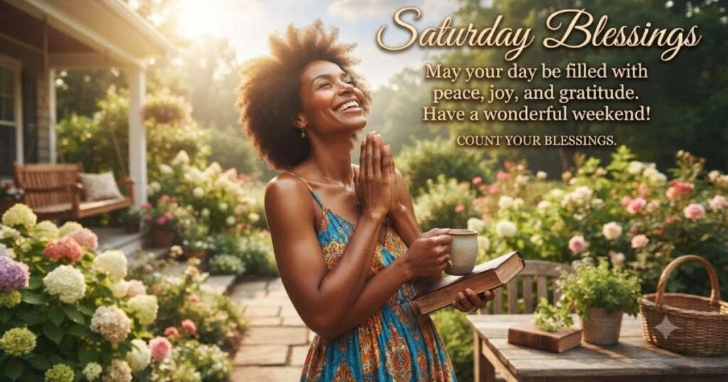 Inspirational African American Saturday Blessings