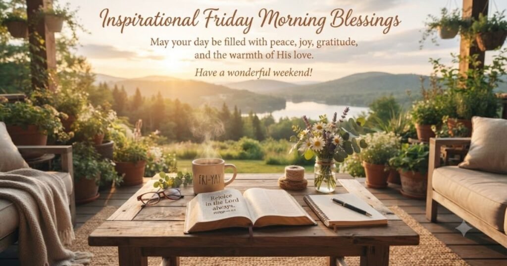 Inspirational Friday Morning Blessings