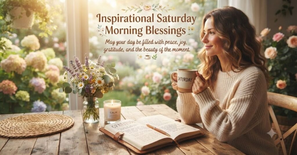 Inspirational Saturday Morning Blessings