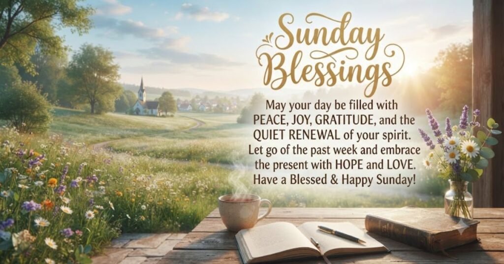 Inspirational Sunday Blessings Quotes