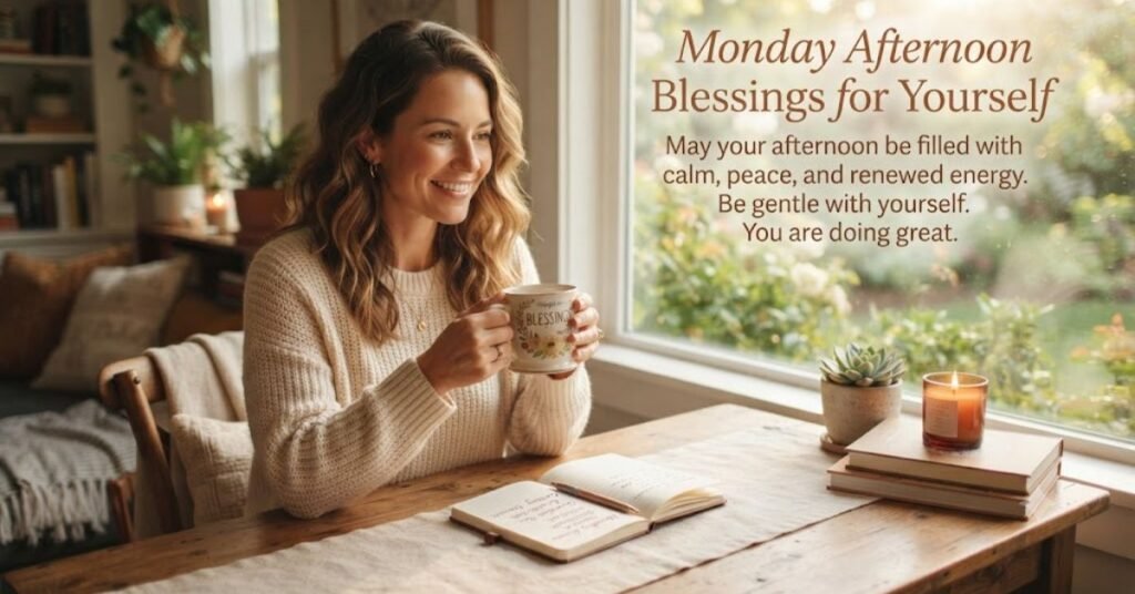 Monday Afternoon Blessings for Yourself