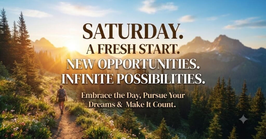Motivational Saturday Quotes