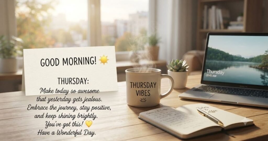 Motivational Thursday Morning Messages
