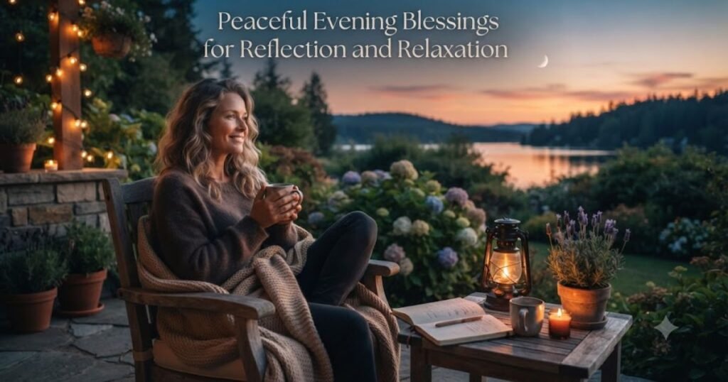 Peaceful Evening Blessings for Reflection and Relaxation