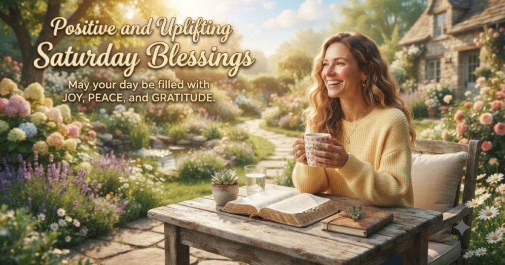 Positive and Uplifting Saturday Blessings