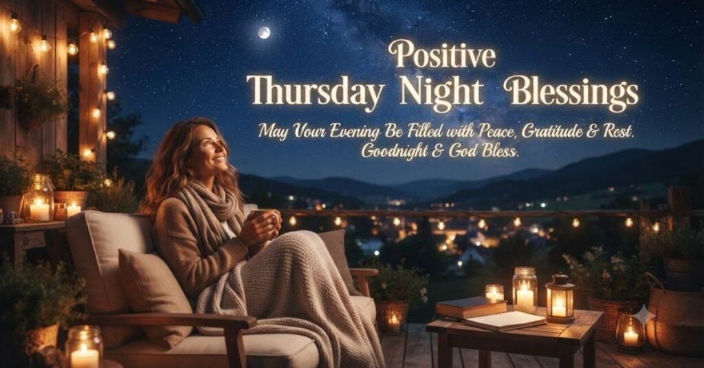 Positive Thursday Night Blessings