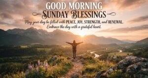 powerful inspirational good morning sunday blessings