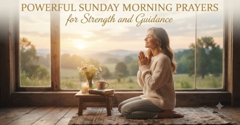Powerful Sunday Morning Prayers for Strength and Guidance