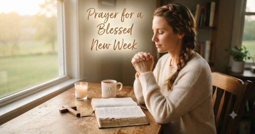 Prayer for a Blessed New Week