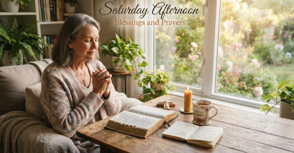 Saturday Afternoon Blessings and Prayers
