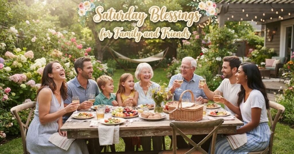 Saturday Blessings for Family and Friends