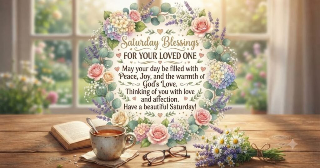 Saturday Blessings for Your Loved One