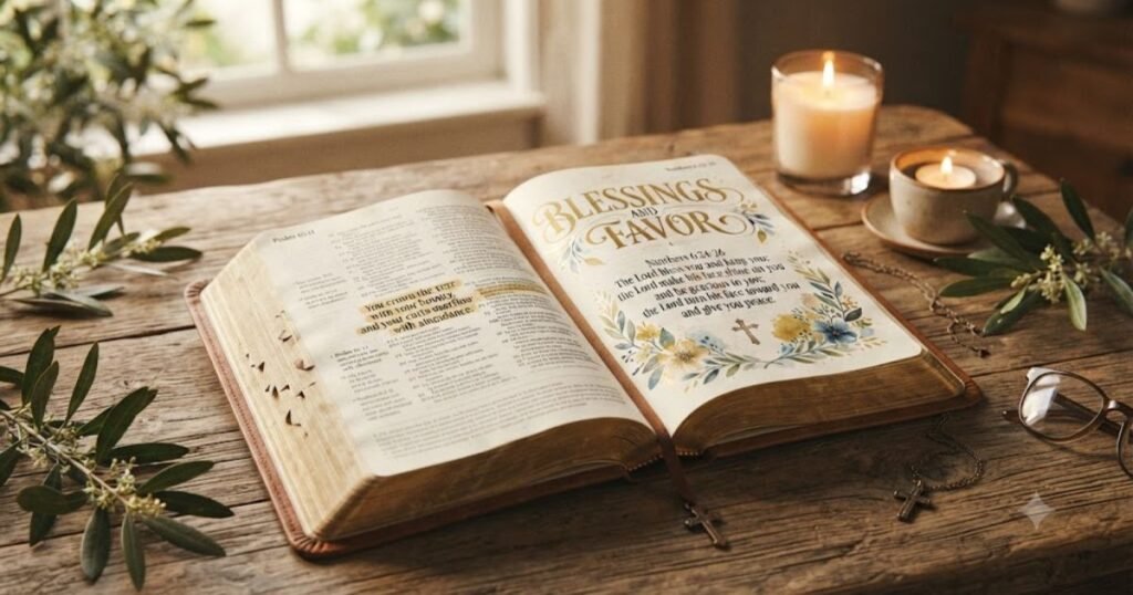 Scriptures on Blessings and Favor