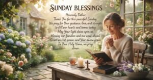 sunday blessings images with prayers