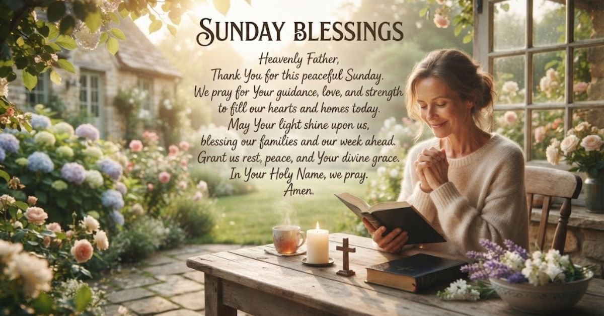 sunday blessings images with prayers