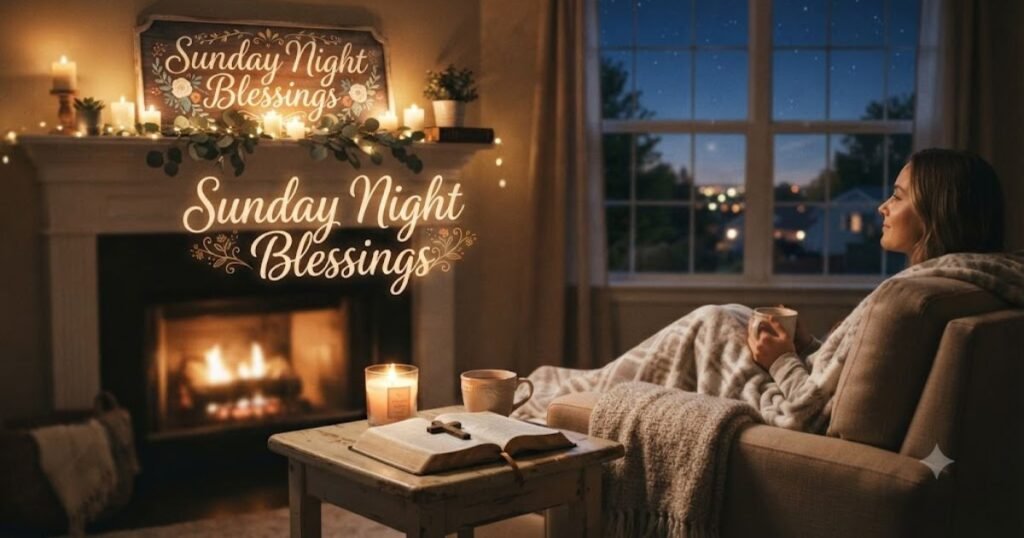 Sunday Night Blessings for Restful Sleep