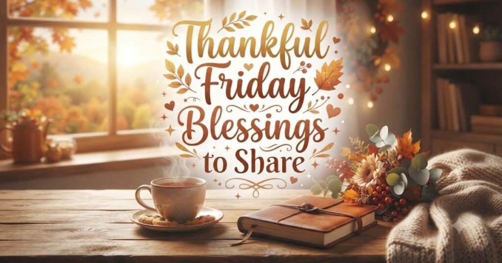 Thankful Friday Blessings to Share